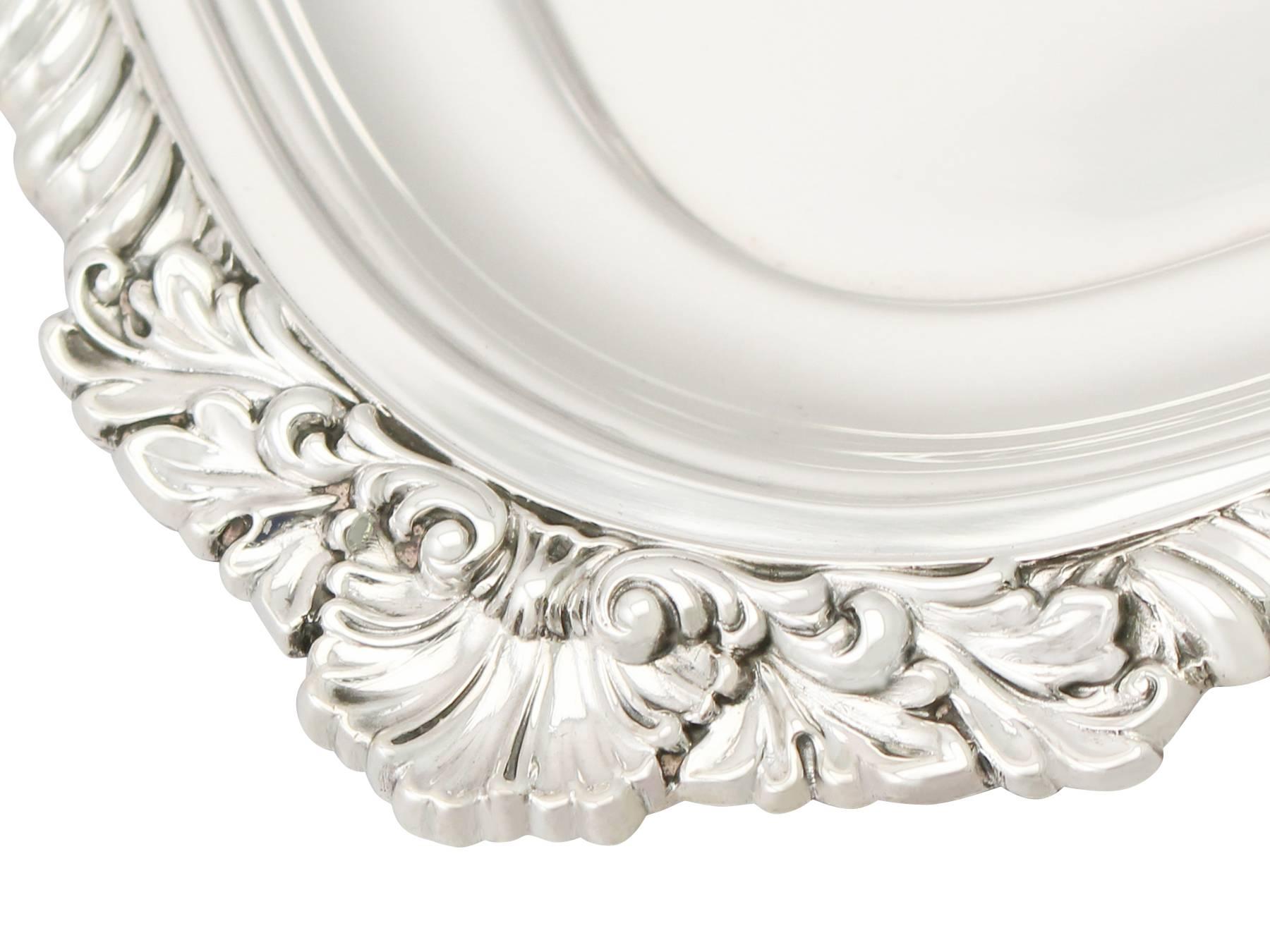 Mid-20th Century Sterling Silver Salver - Antique George V