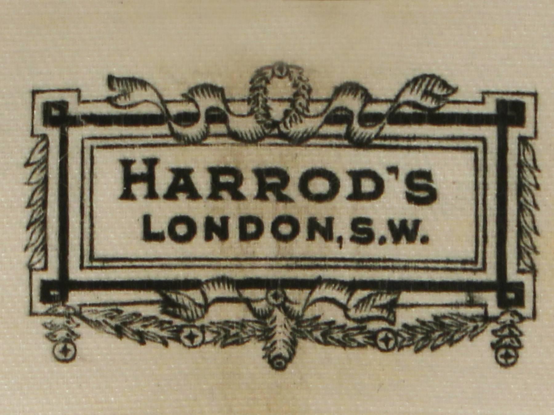 Sterling Silver Christening Baby Feeder Set by Harrods Ltd - Antique George V 2