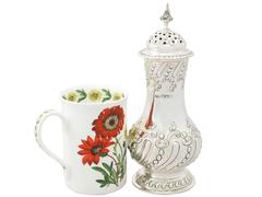 Antique Edwardian Sterling Silver Sugar Caster