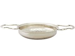 Sterling Silver Lemon Strainer - Antique Georgian