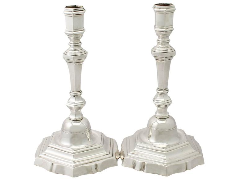French Silver Candlesticks, Antique, Circa 1780 at 1stDibs antique french silver, french
