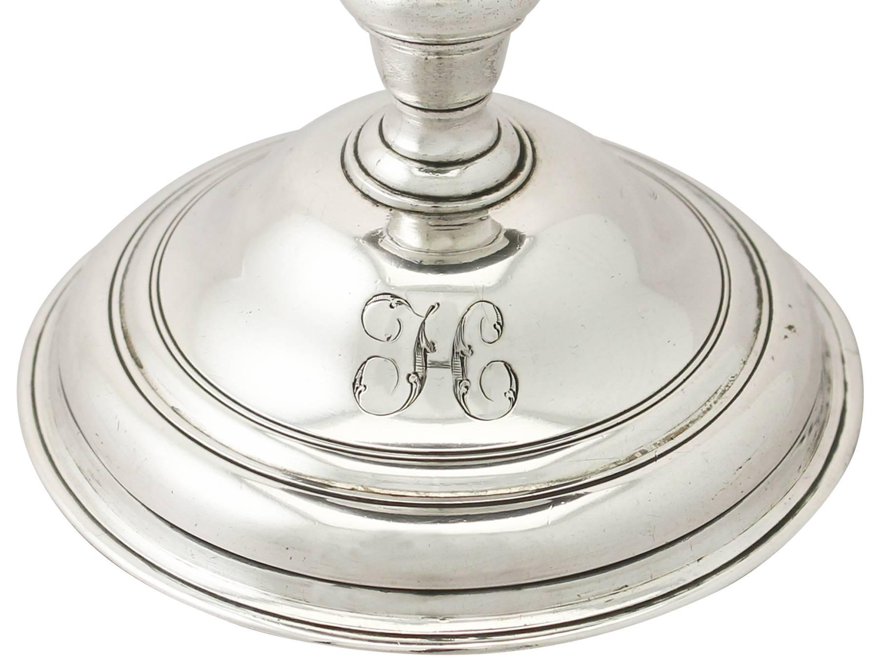Sterling Silver Mounted Coconut Cup - Antique George III In Excellent Condition In Jesmond, Newcastle Upon Tyne