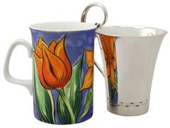 Danish Sterling Silver Christening Mug by Georg Jensen, Arts & Crafts Style