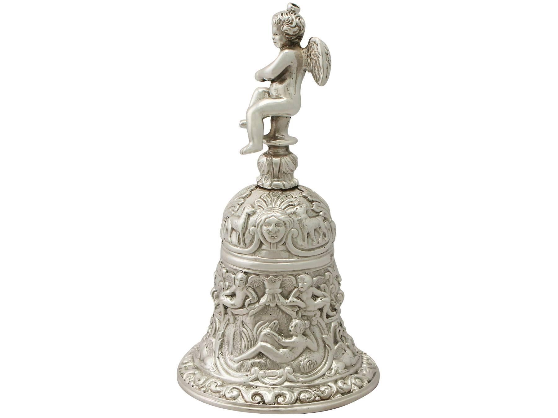 Other Sterling Silver Table Bell, Vintage Elizabeth II