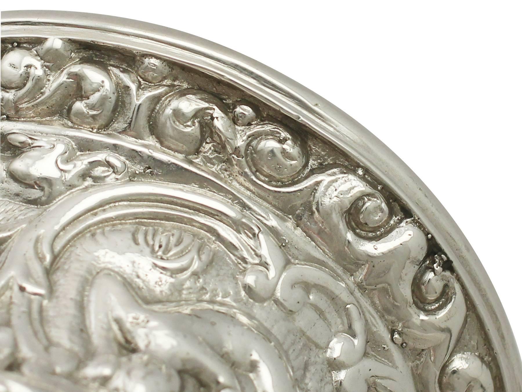 Late 20th Century Sterling Silver Table Bell, Vintage Elizabeth II