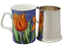 Sterling Silver Half Pint Mug, Antique Edward VIII