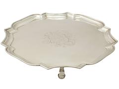 George II Sterling Silver Salver
