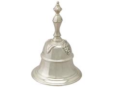 Sterling Silver Table Bell by William Comyns & Sons, Antique Victorian