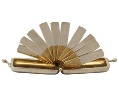 Antique Edwardian Sterling Silver Butt Marker