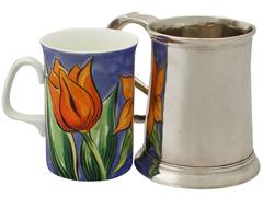 1750s Newcastle Sterling Silver Pint Mug