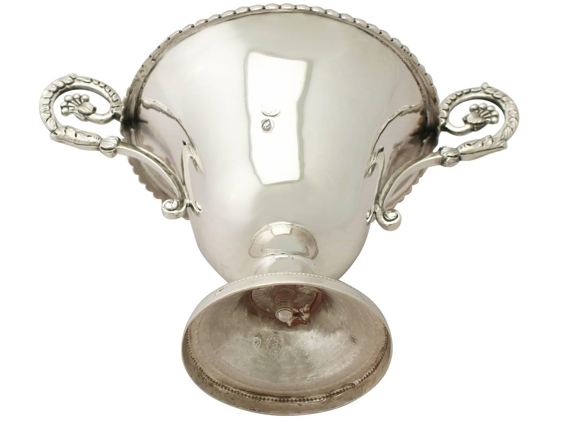 1880s Turkish Silver Cup and Cover 5