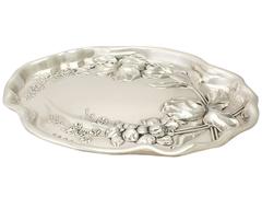 Antique Sterling Silver Dressing Table Tray