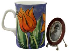 Norwegian Silver and Enamel Photograph Frame, 1910s