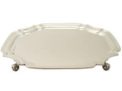 Vintage Sterling Silver Salver, Elizabeth II