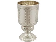 Antique Victorian Sterling Silver Goblet