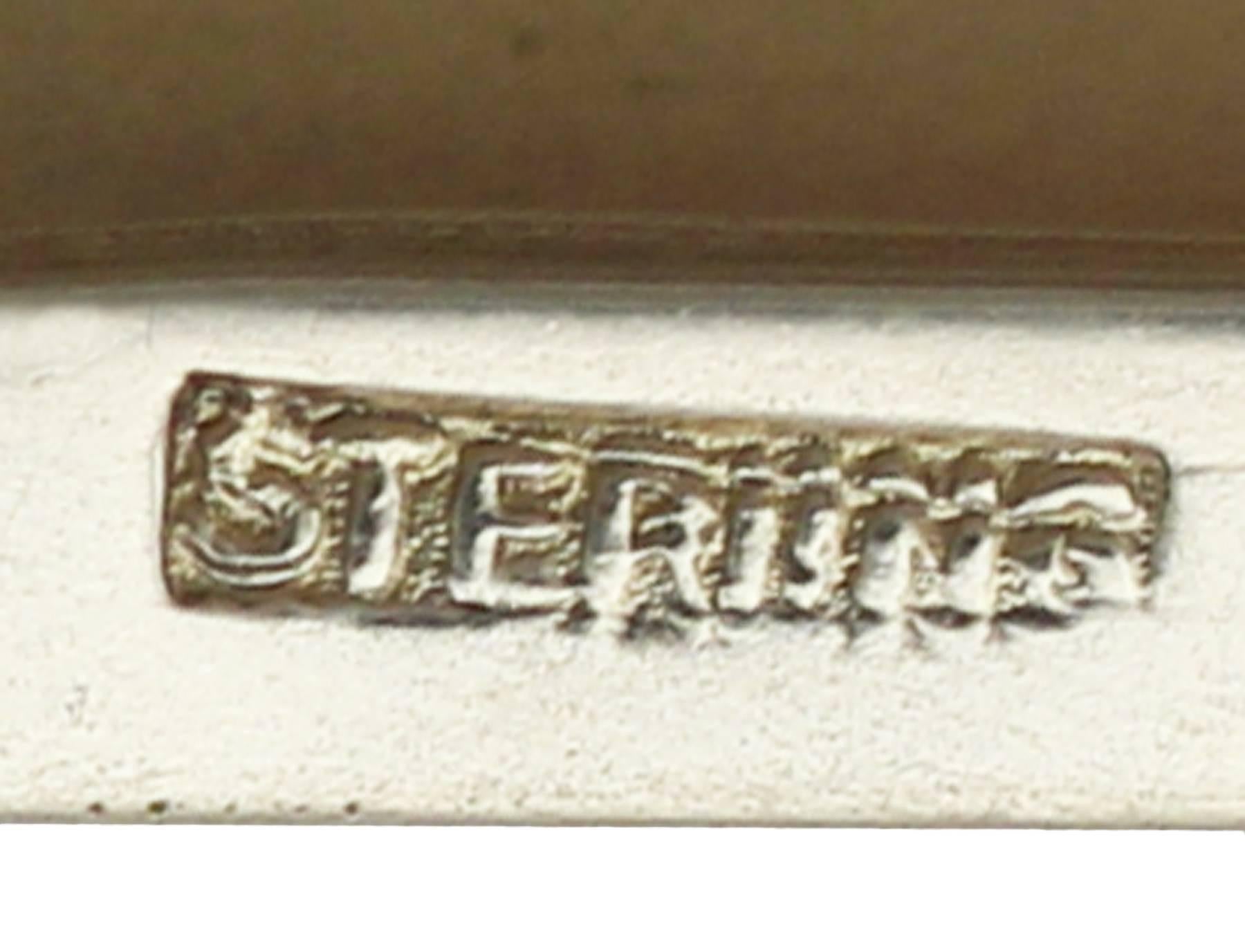 Antique Austrian Sterling Silver and Erotica Enamel Cigarette Case 3