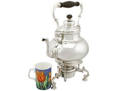 Antique Britannia Standard Silver Spirit Kettle