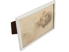 1915 Antique Sterling Silver Photograph Frame by John Collard Vickery