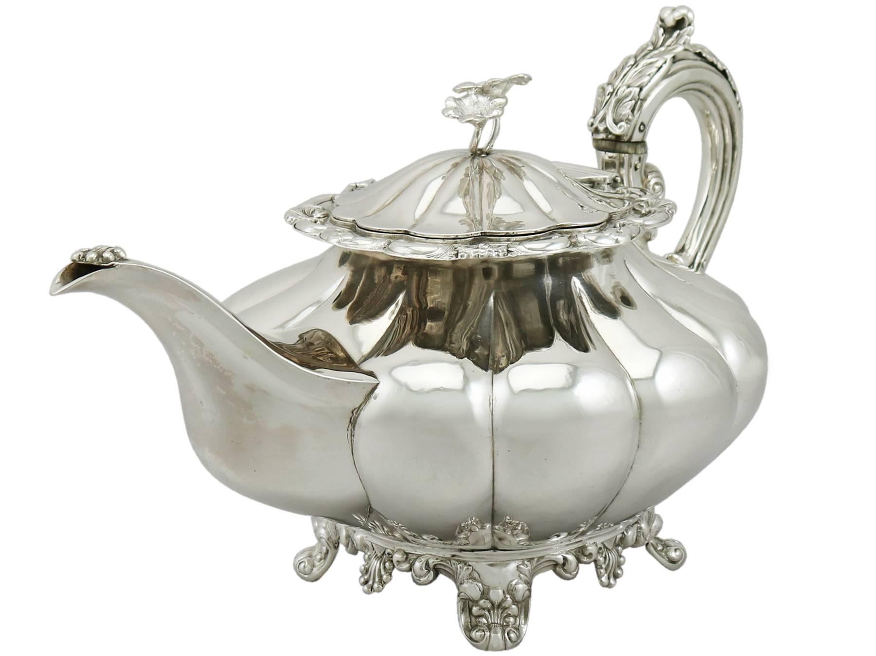 silver teapot ireland
