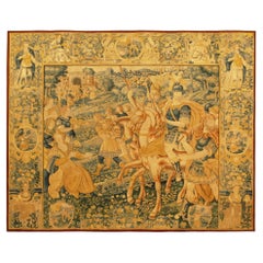 Early 17th Century Flemish Historical Tapestry with the Roman General Coriolanus