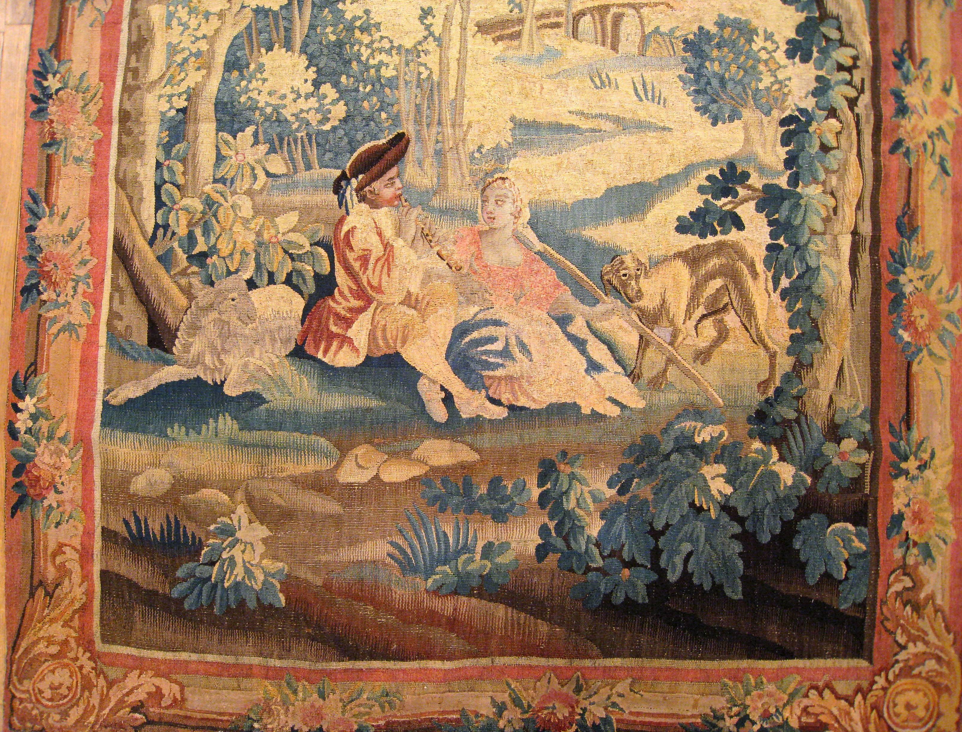18th century french tapestry