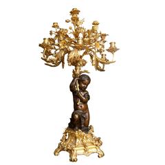 Important Clock Garniture by Raingo Frères