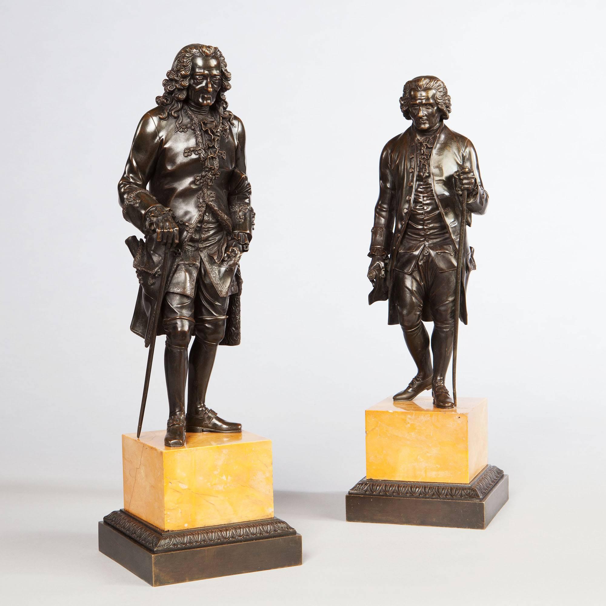 voltaire and rousseau