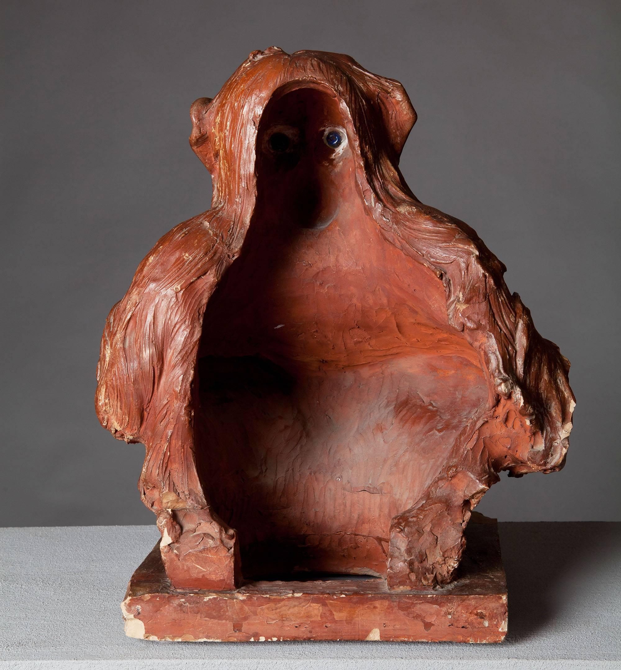 Adam Style 19th Century Terracotta Sculpture of a Monkey