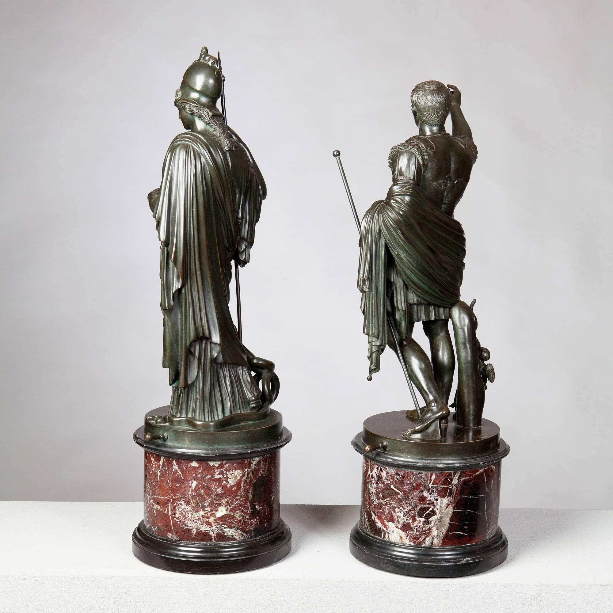 roman bronze statues