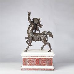19th Century Grand Tour Bronze of a Bacchanalian Centaur