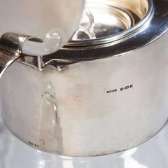 Solid Silver and Cut Glass Crystal Lemonade Jug by Asprey