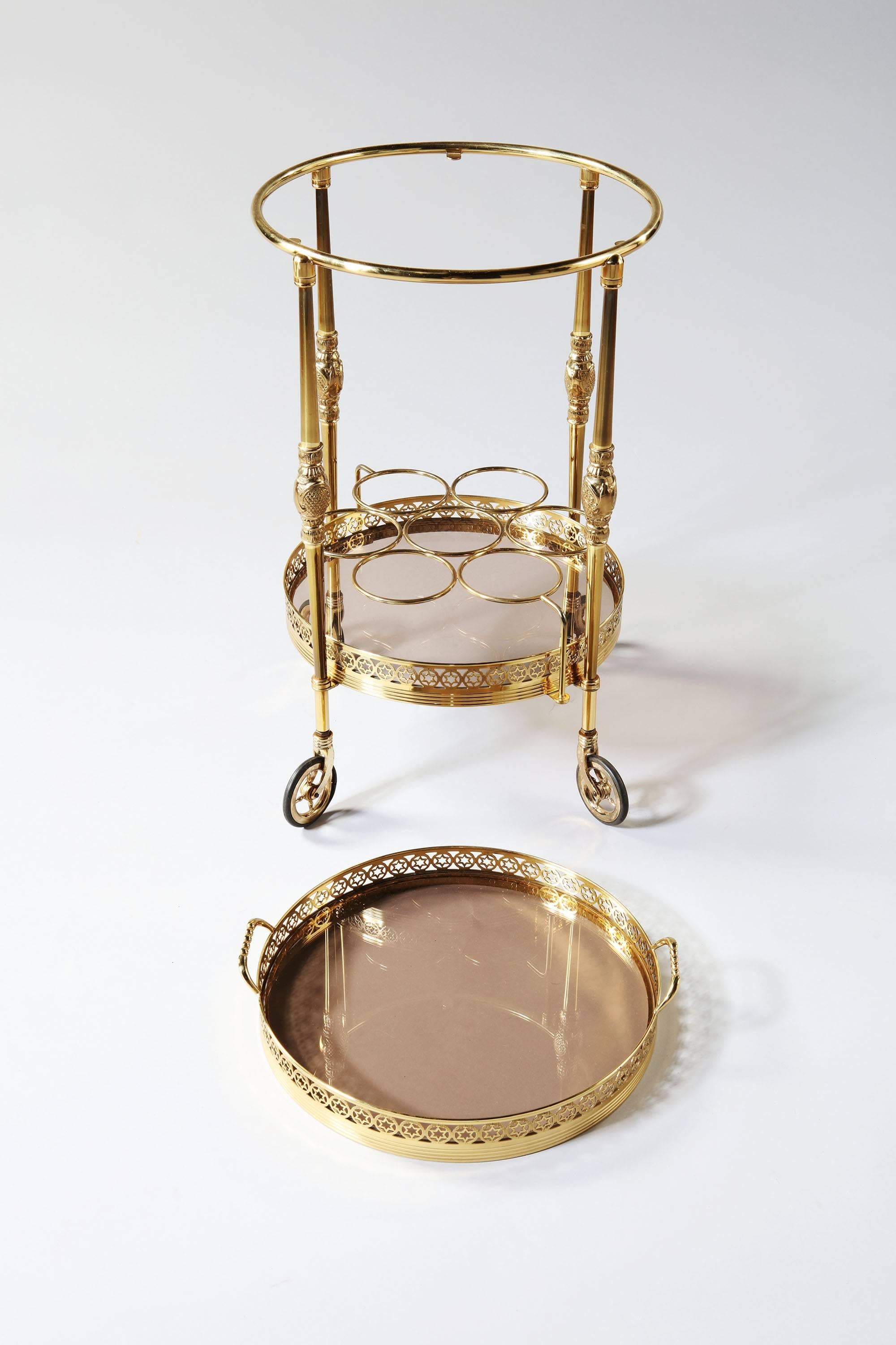 french bar cart