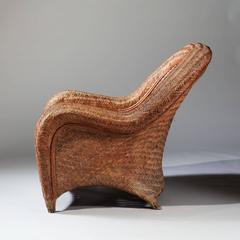 Impressive Oversized Wicker Armchair