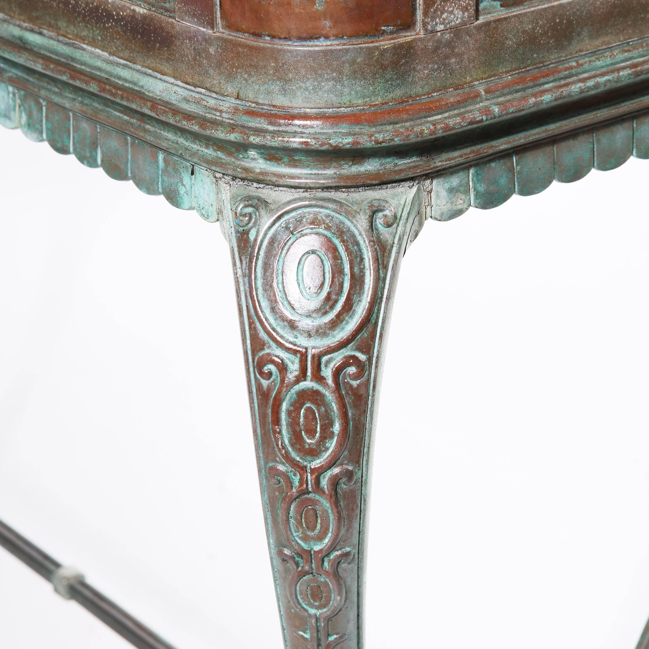 English Classical Bronze Jardinière after the Antique