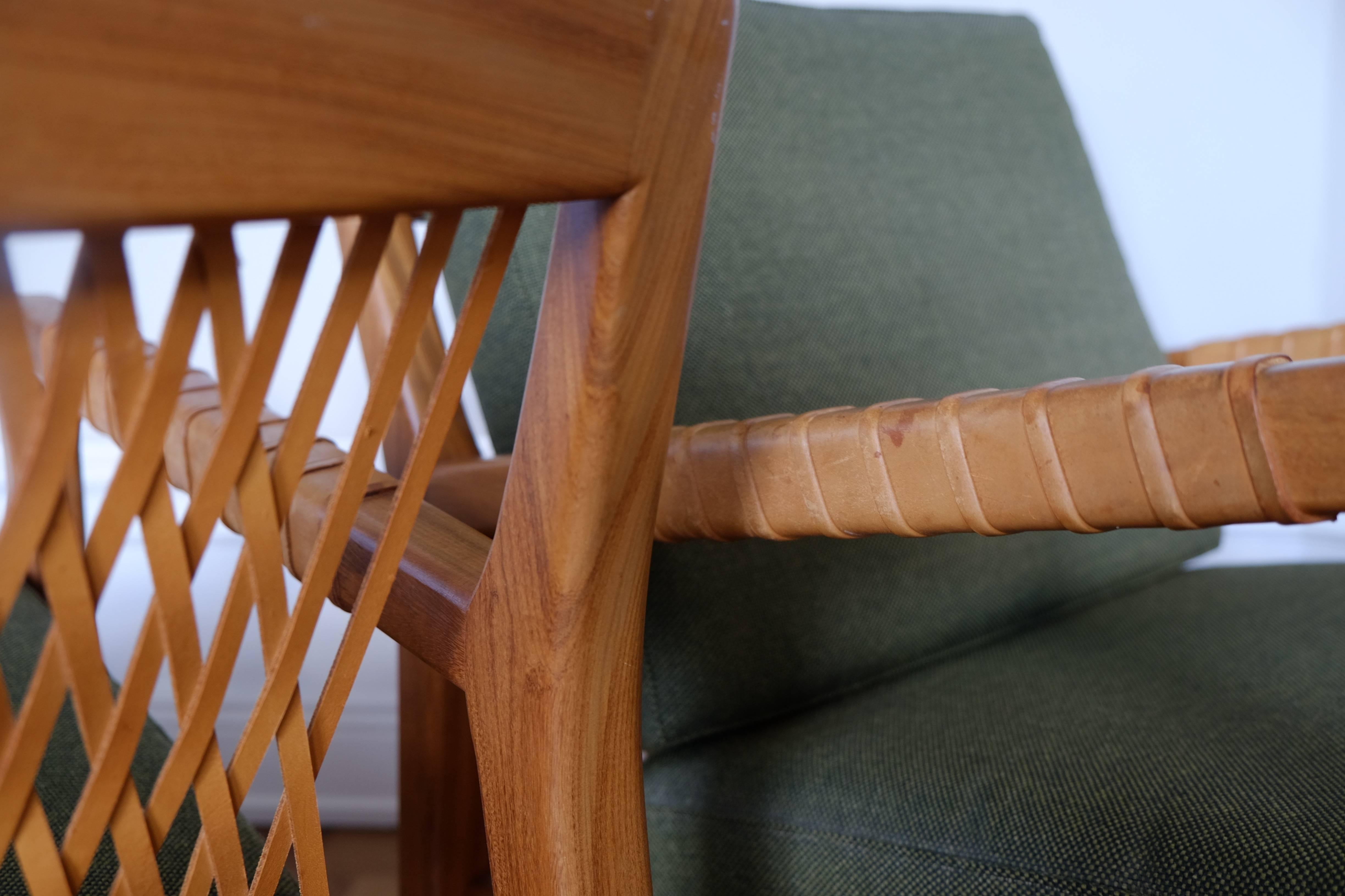 Mid-20th Century Pair of Armchairs by Carl Gustav Hiort Af Ornäs, 1950s