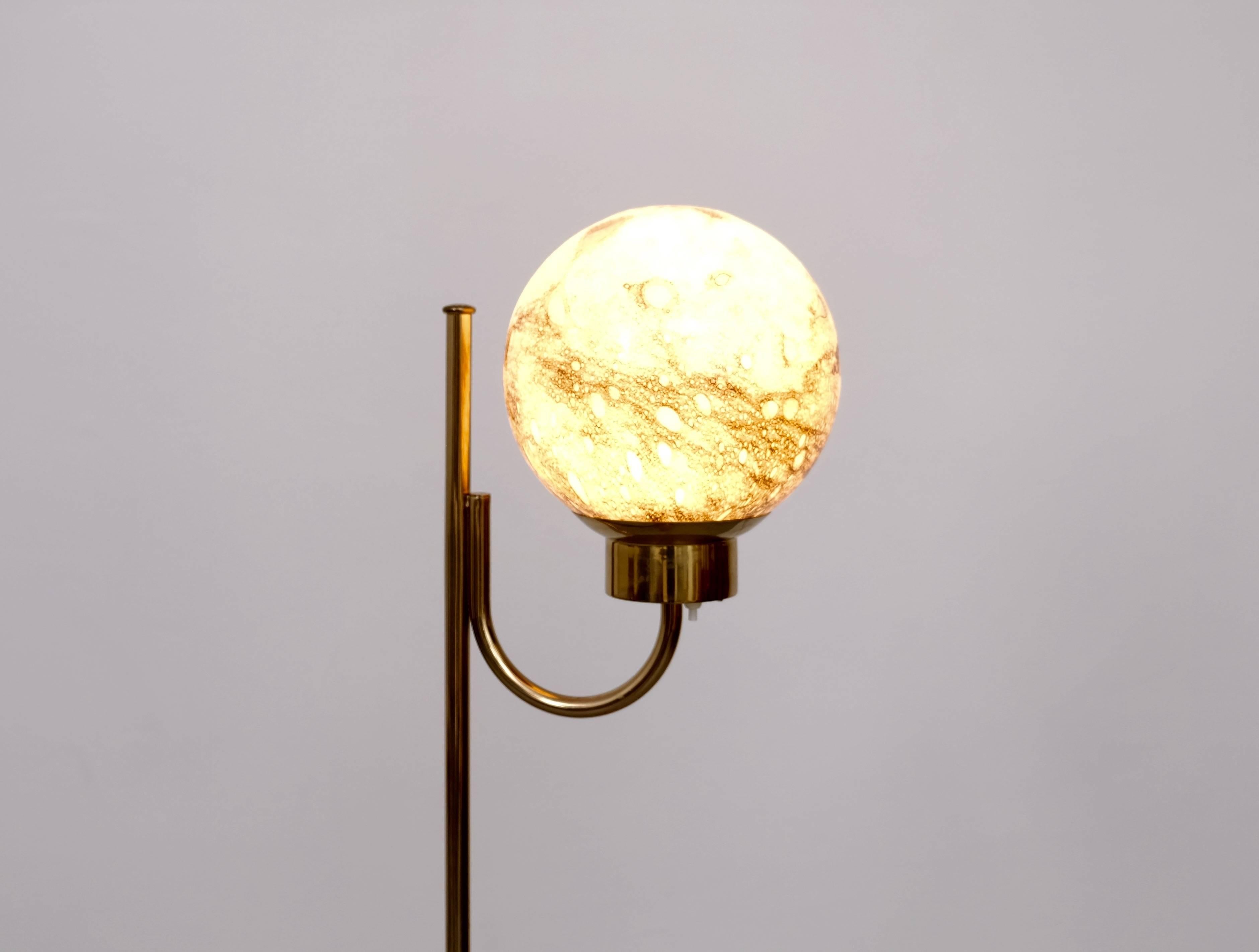 Brass Floor Lamp by Bergboms 