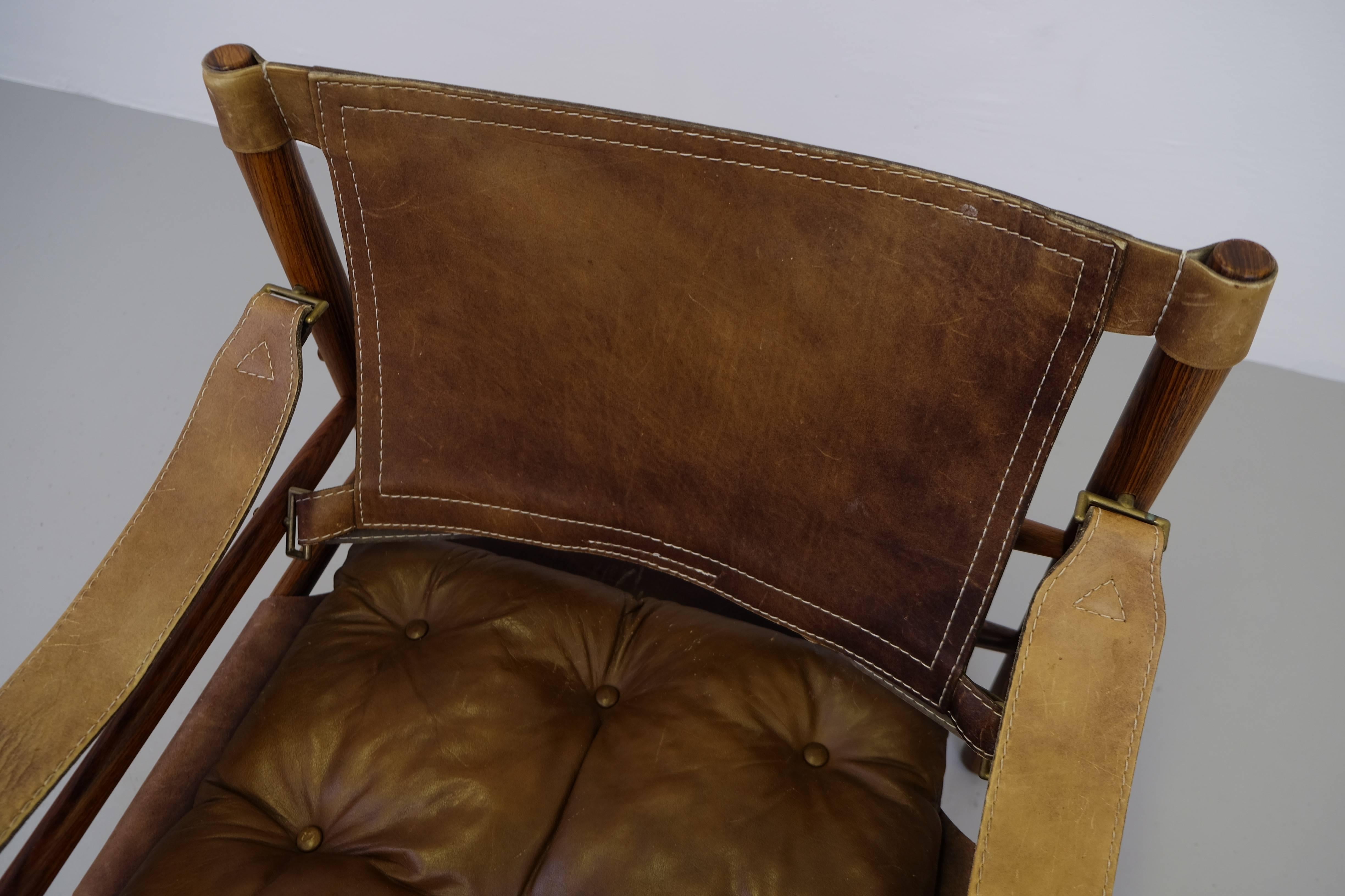 Arne Norell Safari Chair Model Sirocco 2