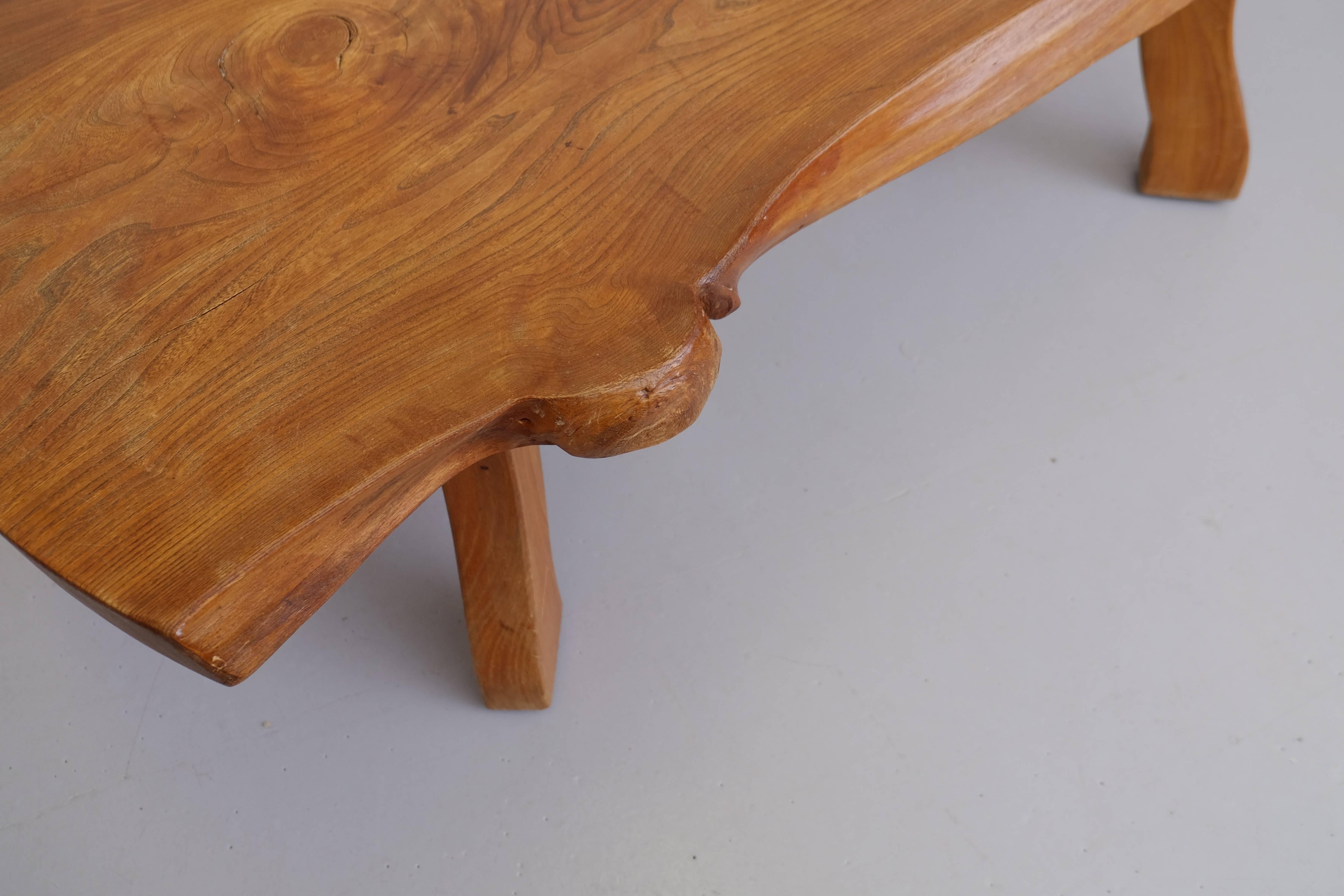 Swedish Naturalistic Coffee Table by C. A. Beijbom, 1967 For Sale