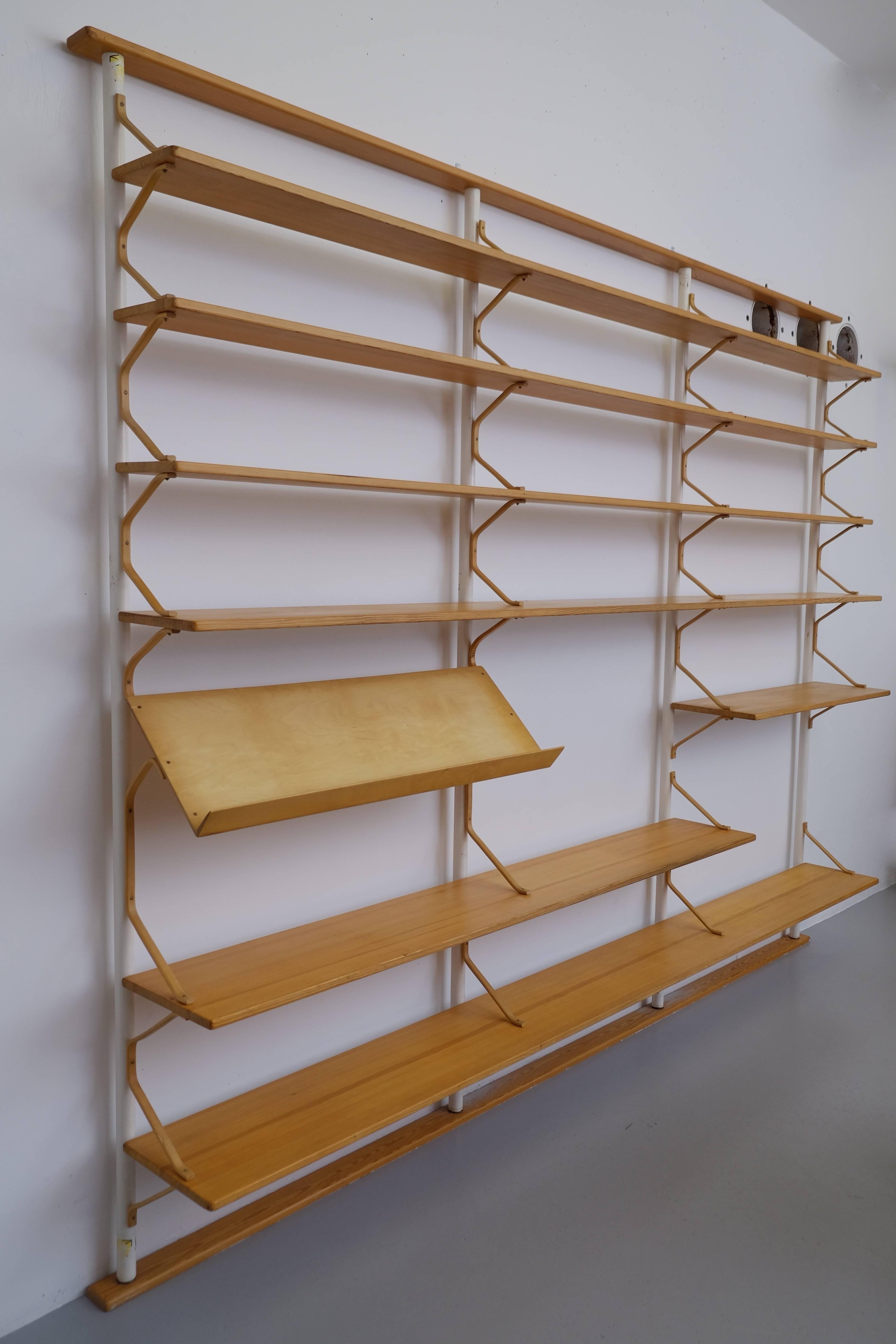 Scandinavian Modern Bruno Mathsson Shelving System for Karl Mathsson, 1963