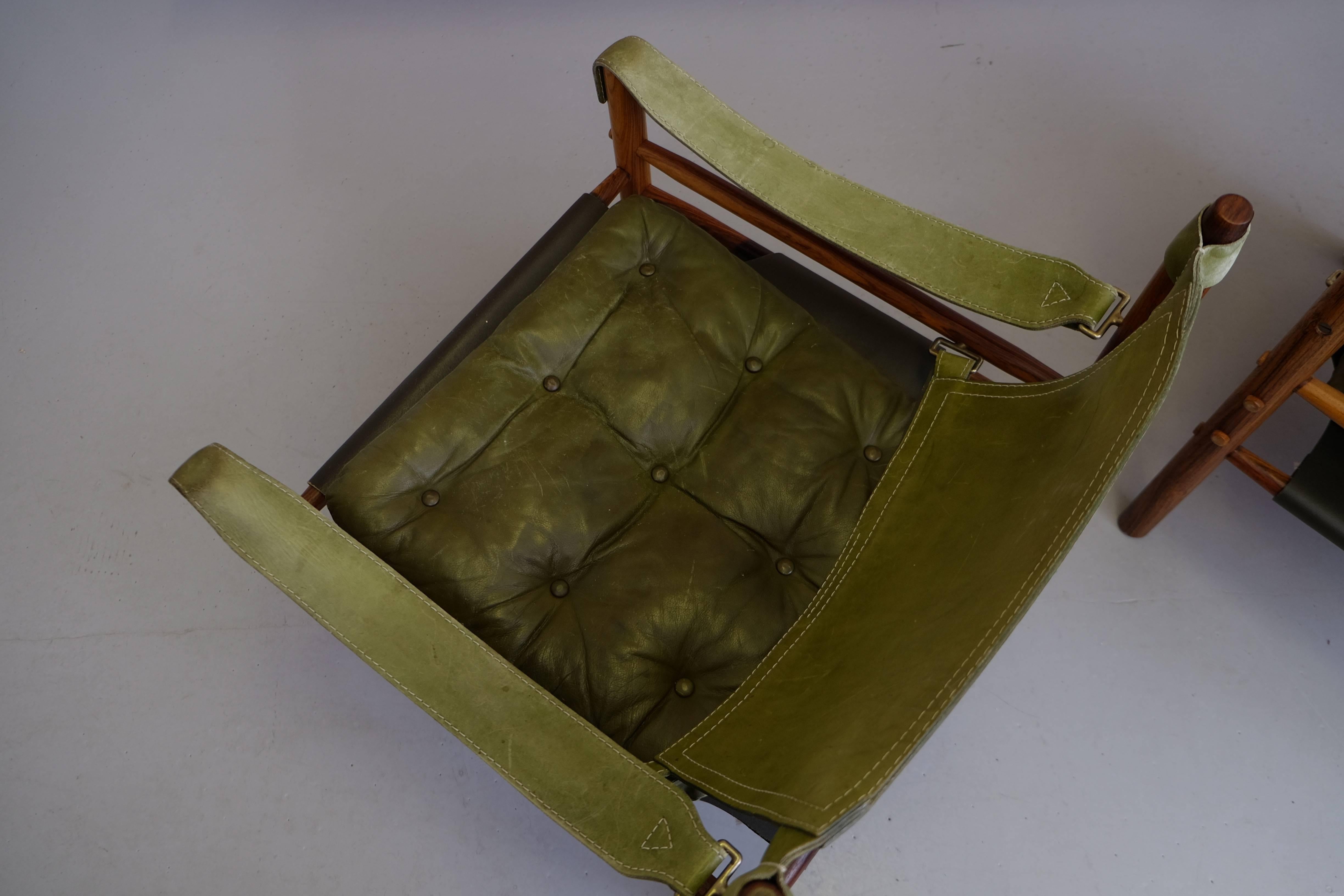 Swedish Arne Norell Easy Chairs Model Sirocco