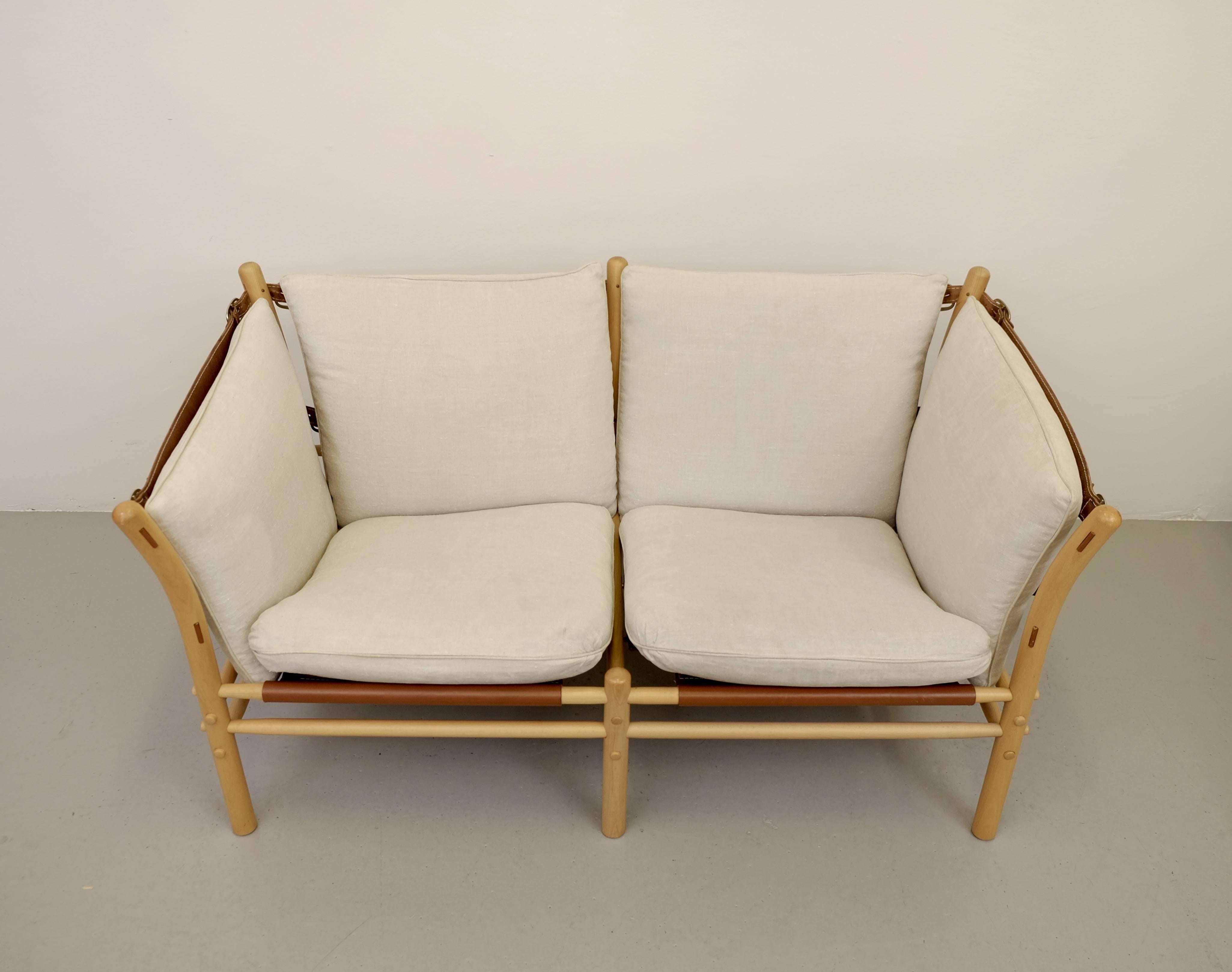 Scandinavian Modern Arne Norell Two-Seat Sofa Model Ilona, 1960s