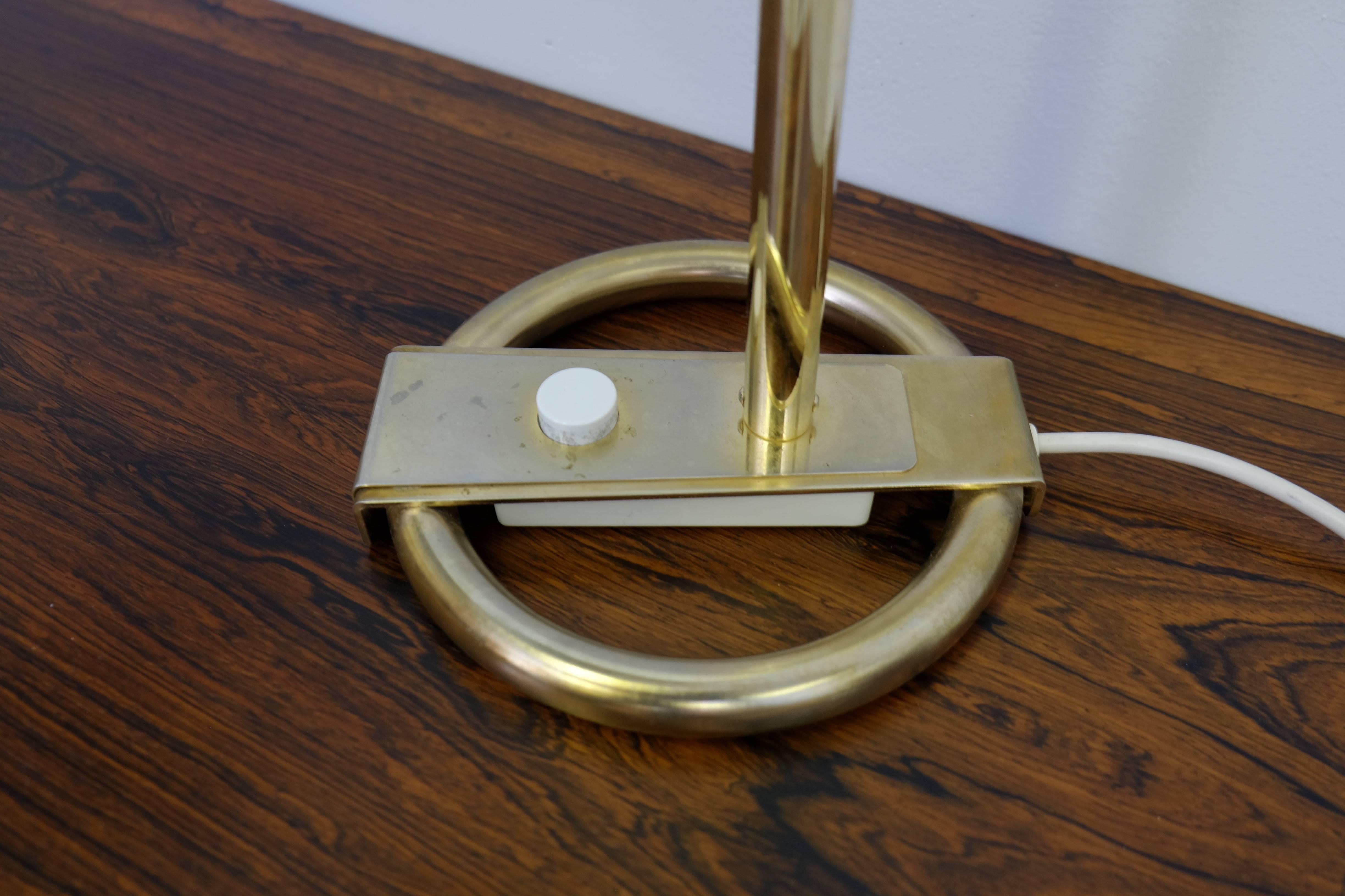 Pair of Brass Table/Desk Lamps Bumling by Anders Pehrson, 1960s For Sale 1