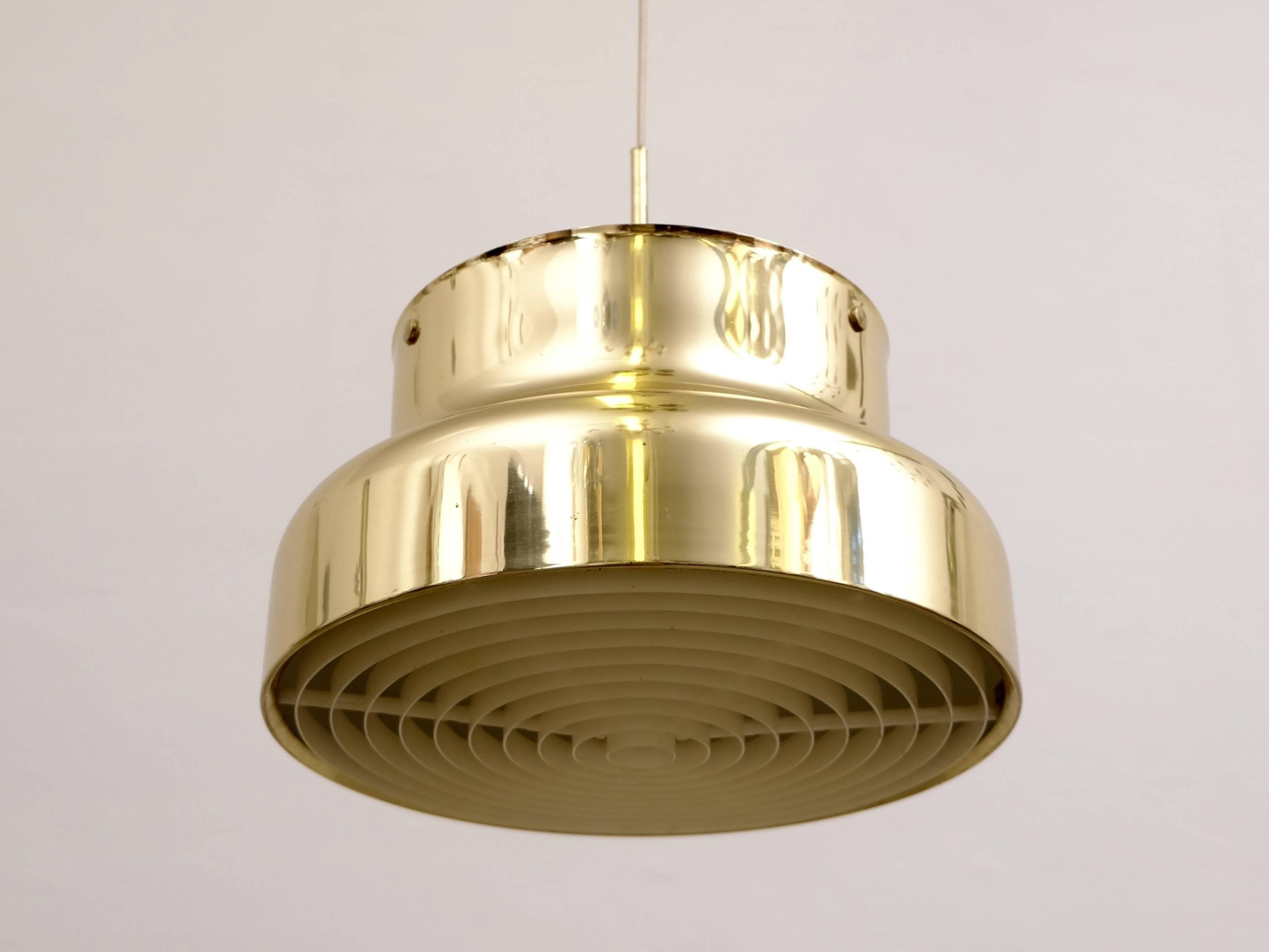 Bumling Ceiling Pendant in Brass, Sweden, 1960s 1