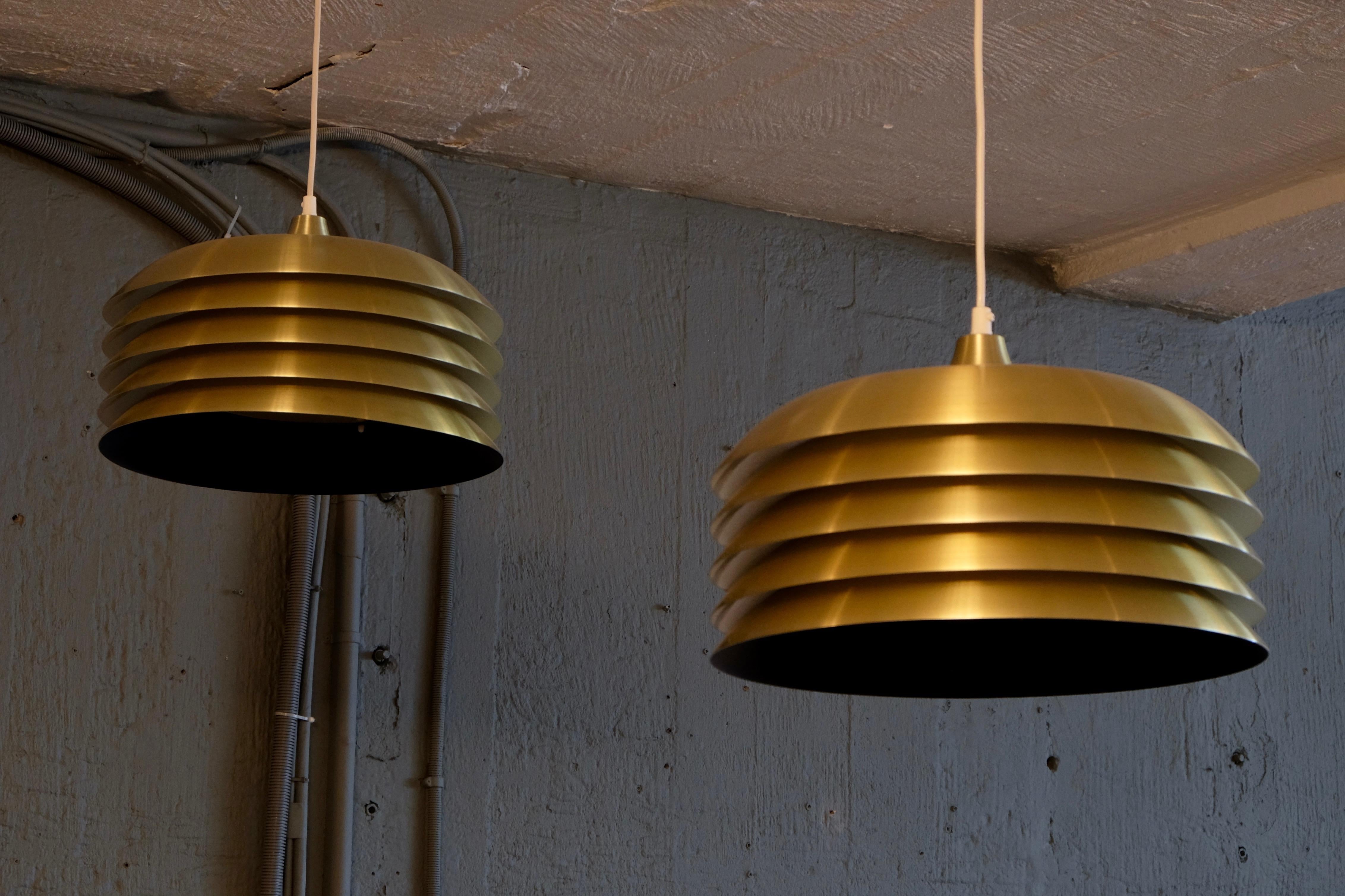 Produced by Hans-Agne Jakobsson, Markaryd, Sweden, 1960s.
Please note: six lamps available.
 