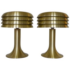 Pair of Hans-Agne Jakobsson Table Lamps BN-26, 1960s