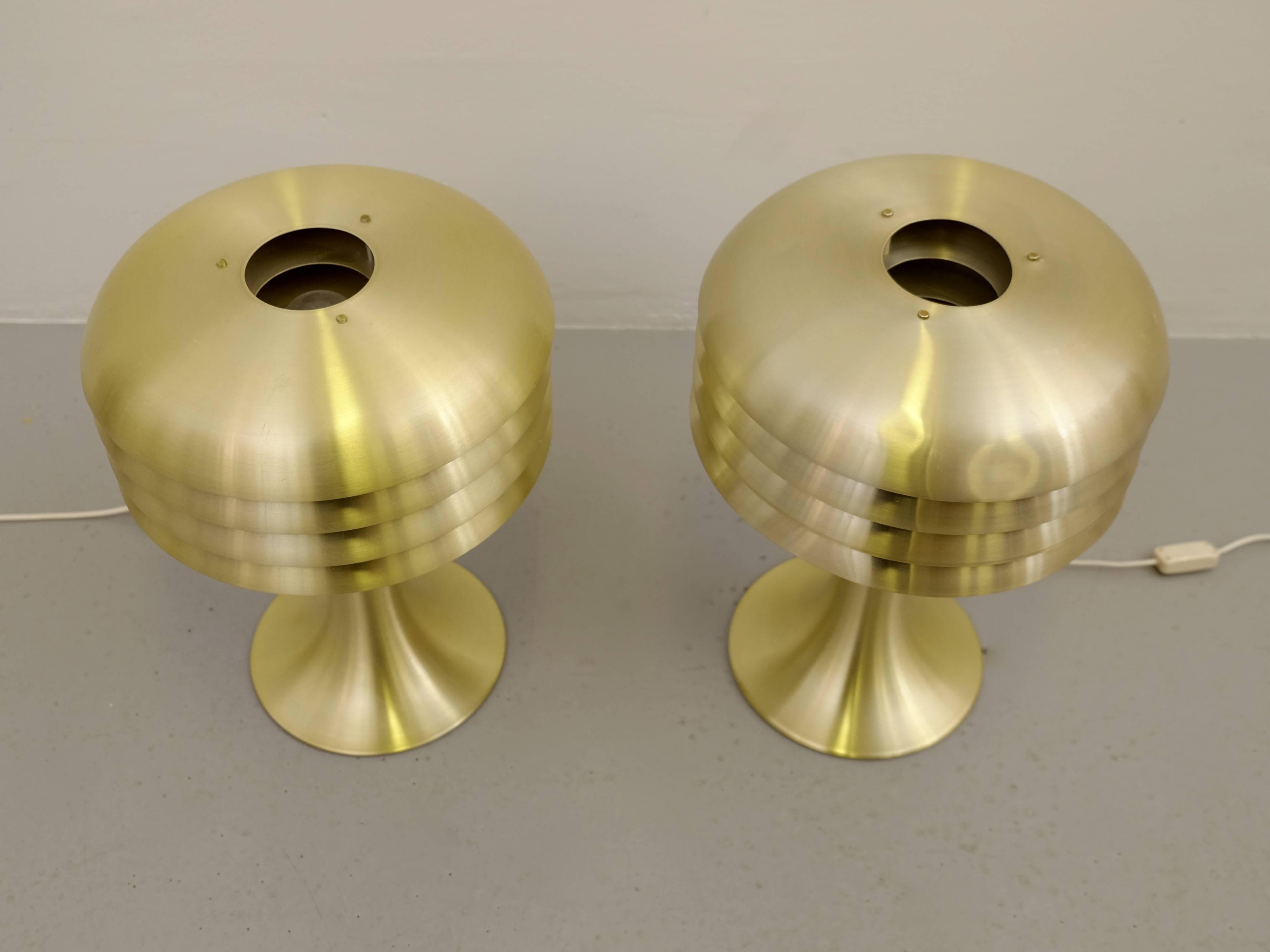 Pair of Hans-Agne Jakobsson Table Lamps BN-26, 1960s In Good Condition In Stockholm, SE