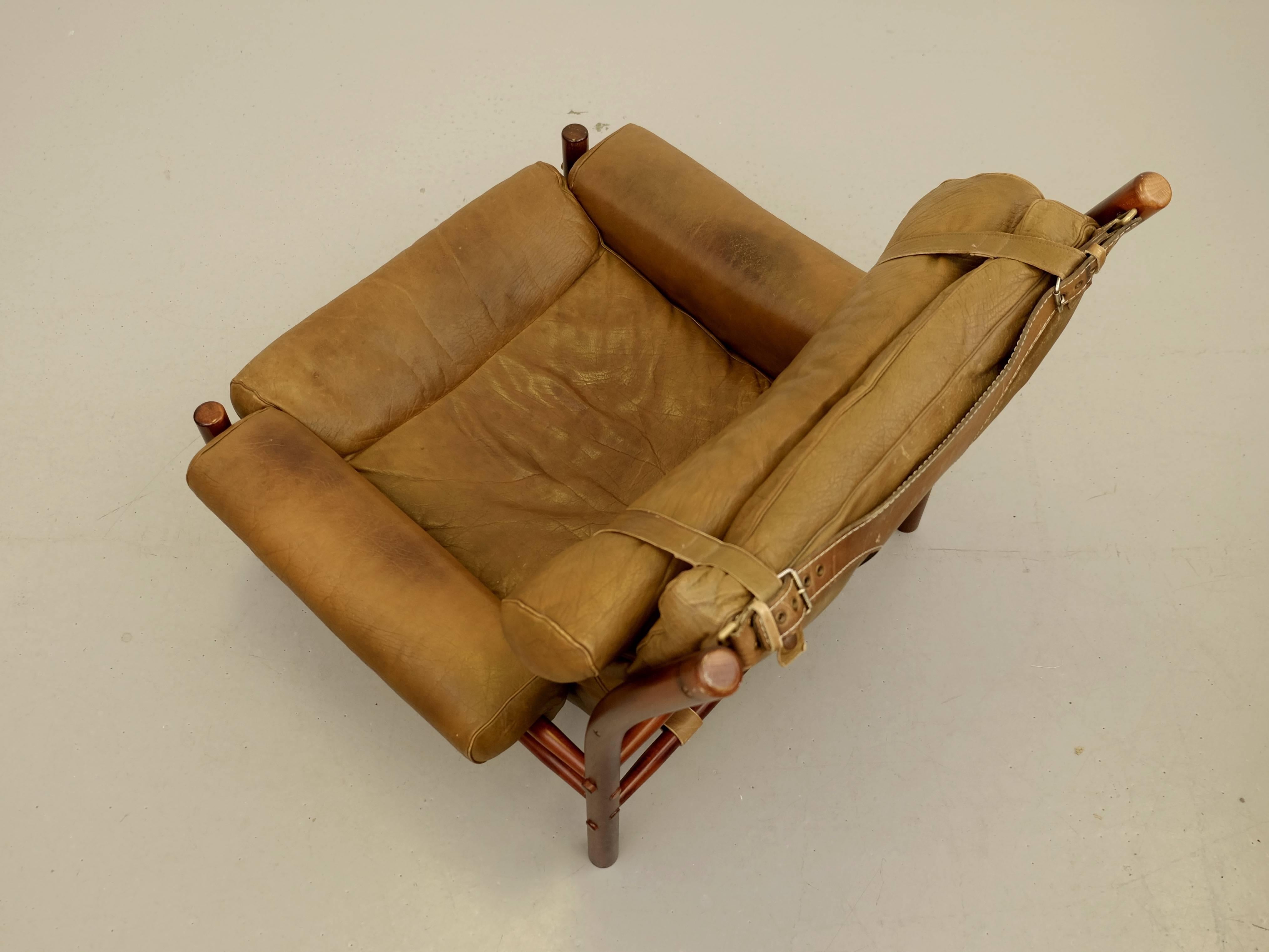 Arne Norell Easy Chair Model Inca, 1960s 2