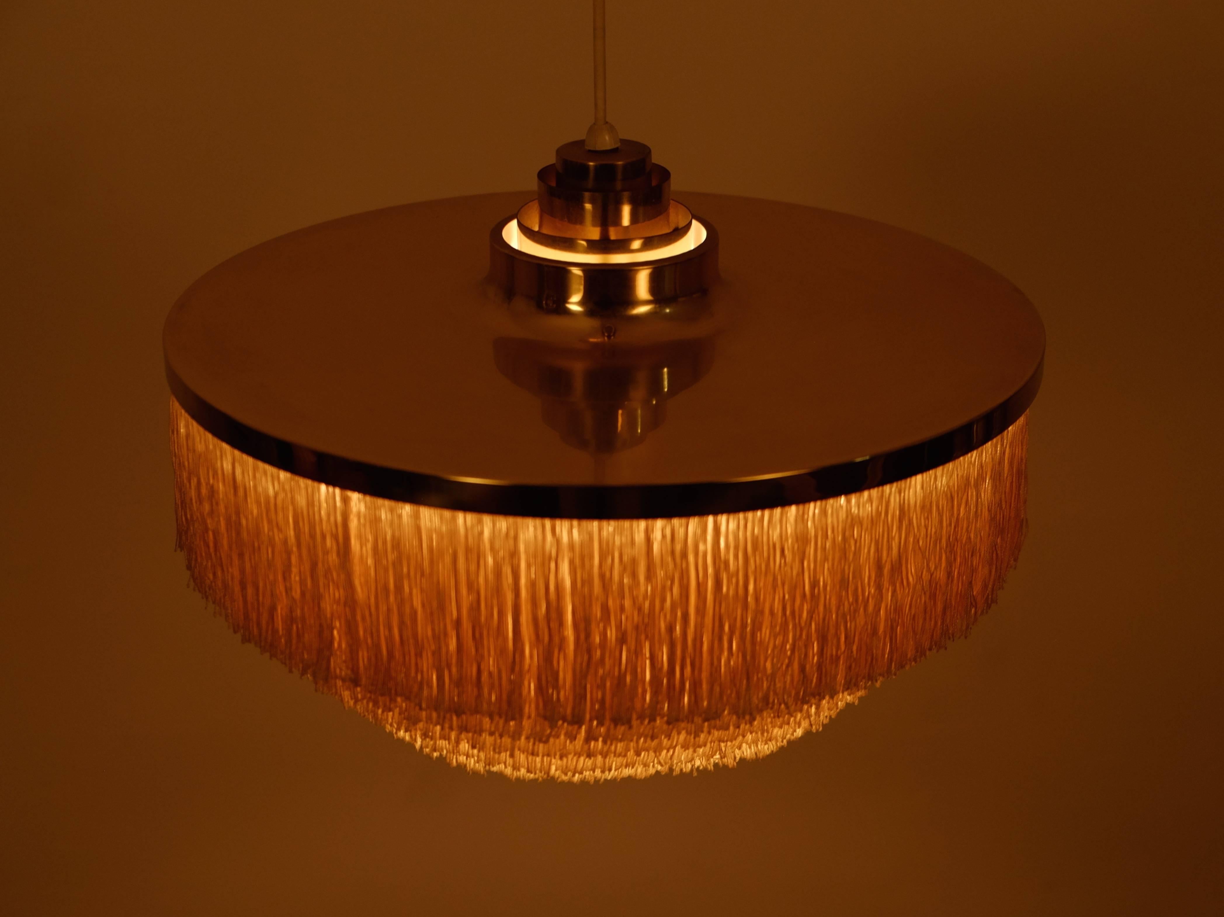 Brass Hans-Agne Jakobsson Model T-603 Pendant, 1960s