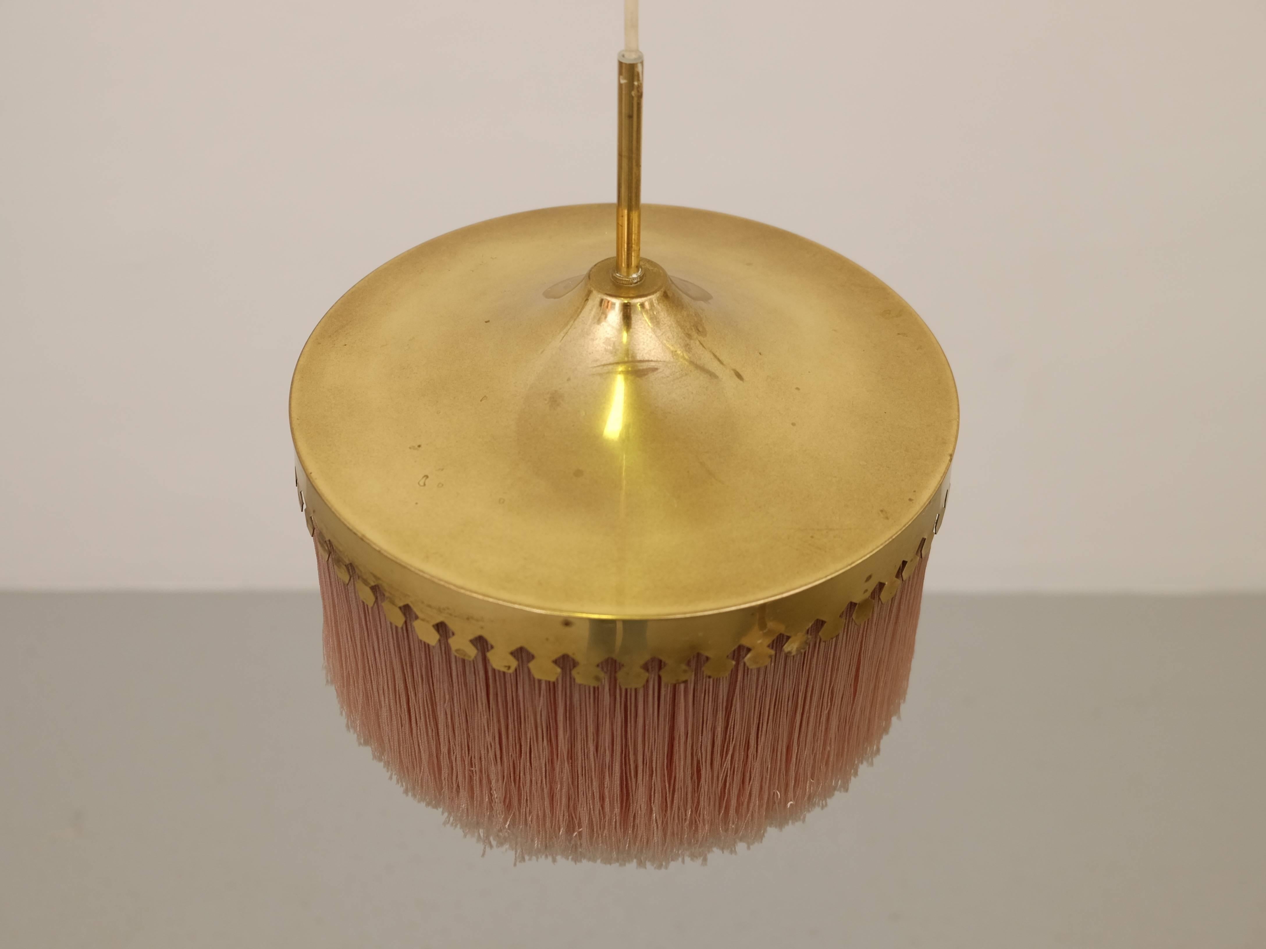 Pink Hans-Agne Jakobsson Ceiling Lamp Model T601/M, 1960s In Excellent Condition In Stockholm, SE