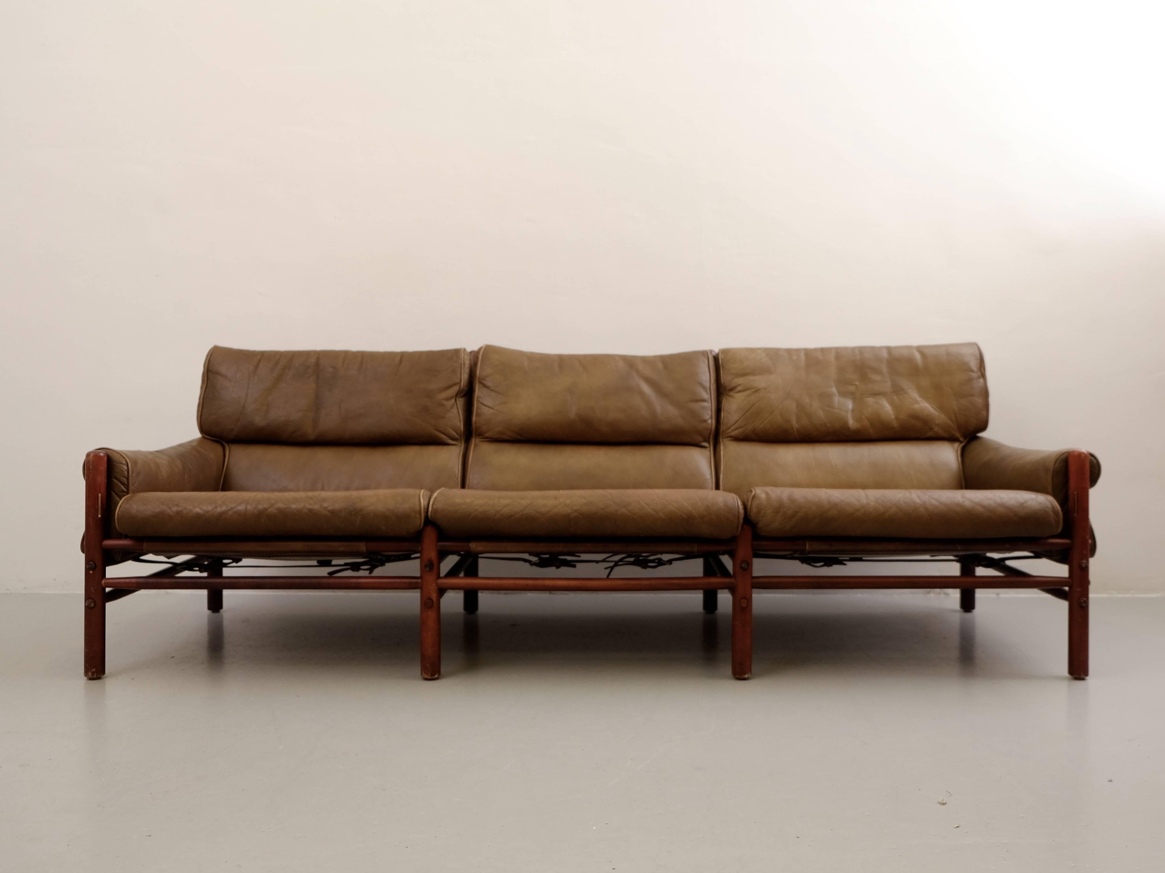 Arne Norell Sofa Kontiki by Arne Norell, Sweden, 1960s 3